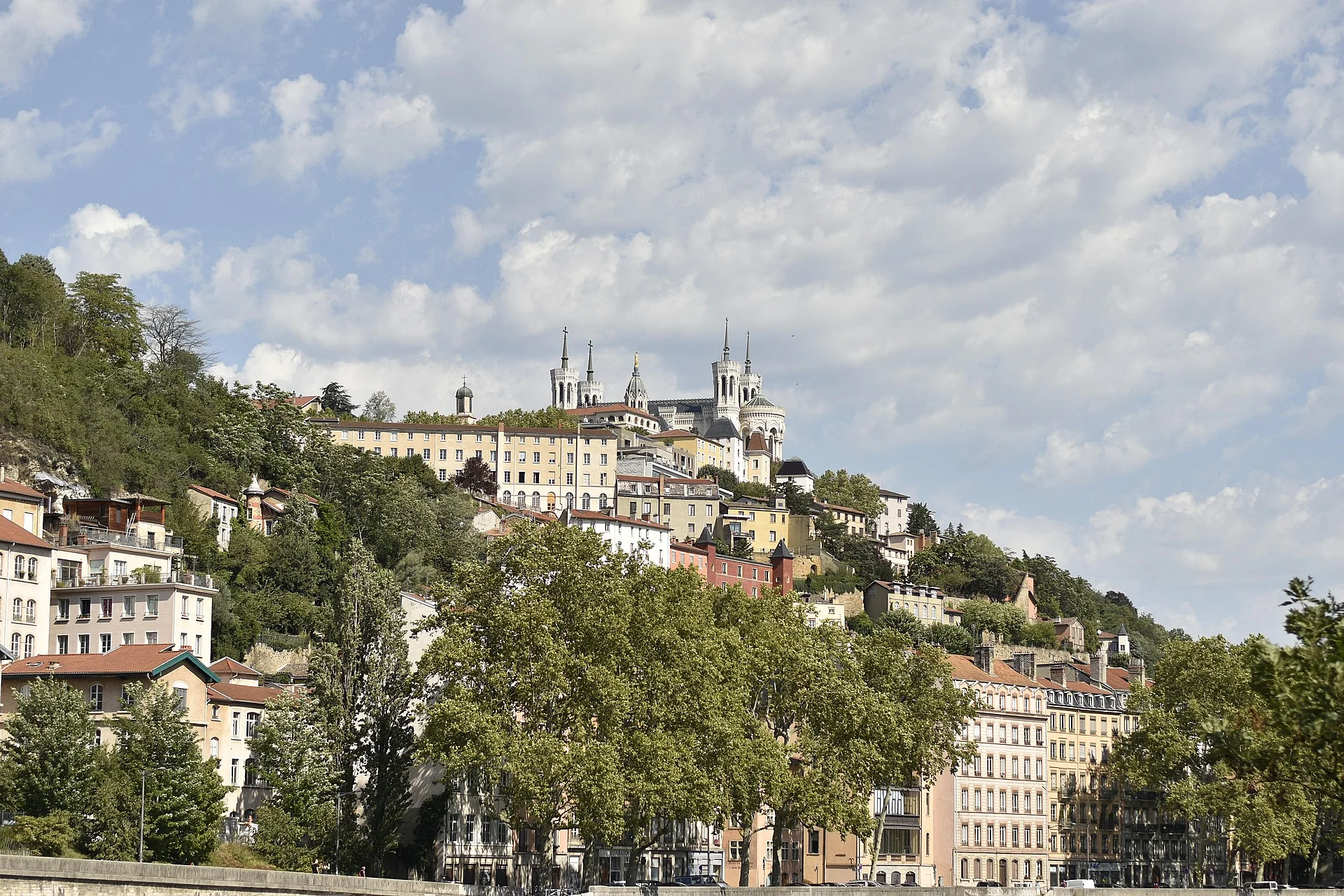 Photo montrant Fourvière à Lyon